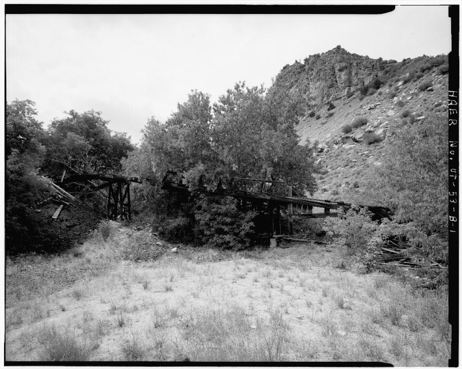 Rolapp Mine, Tramway, Price Canyon (mouth of Bear Canyon), Helper, Carbon County, UT