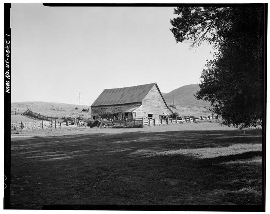 Henry Cluff Ranch, Barn, Jordanelle Valley, Keetley Mine Road at U.S. Route 40, Heber City, Wasatch County, UT