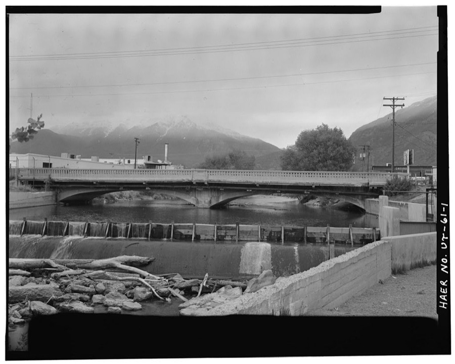 Provo River Bridge, 625 West Columbia Lane, Provo, Utah County, UT