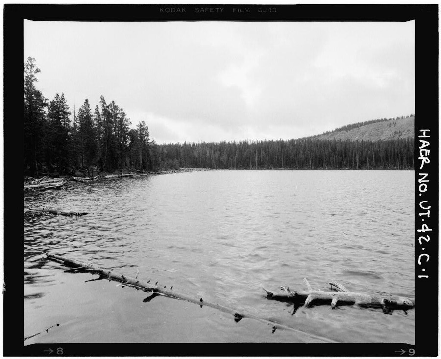 High Mountain Dams in Upalco Unit, Clements Lake Dam, Ashley National Forest, 6.5 miles North of Miners Gulch Campground, Mountain Home, Duchesne County, UT