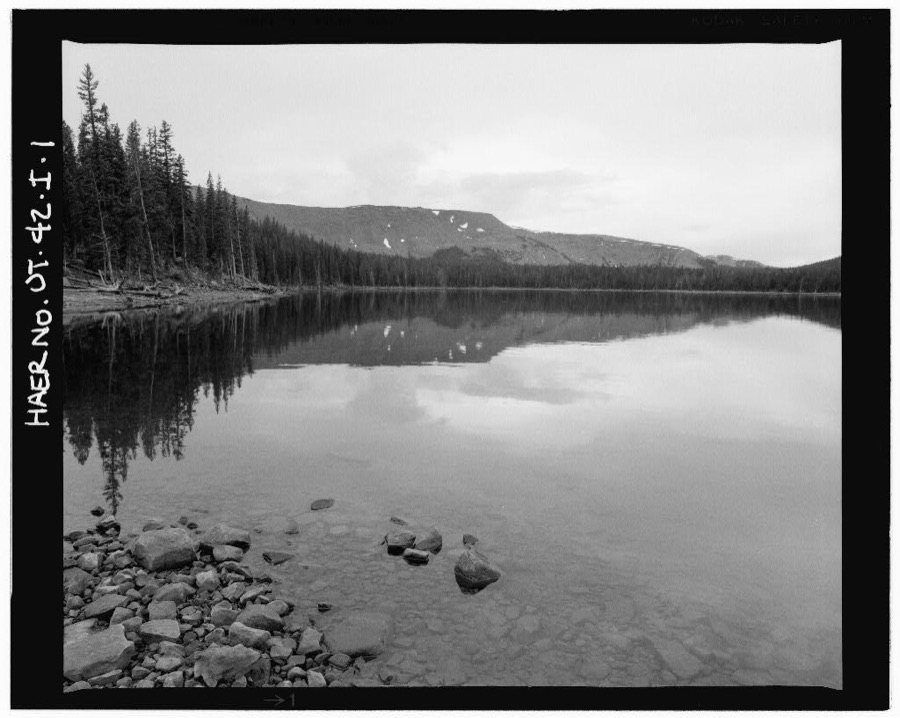 High Mountain Dams in Upalco Unit, Island Lake Dam, Ashley National Forest, 4.8 miles North of Miners Gulch Campground, Mountain Home, Duchesne County, UT