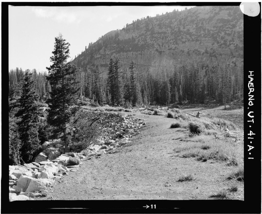 High Mountain Dams in Bonneville Unit, Big Elk Lake Dam, Kamas, Summit County, UT