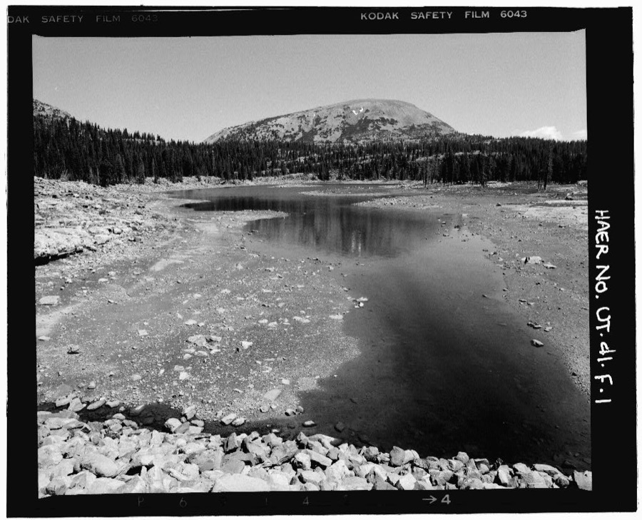High Mountain Dams in Bonneville Unit, Long Lake Dam, Kamas, Summit County, UT