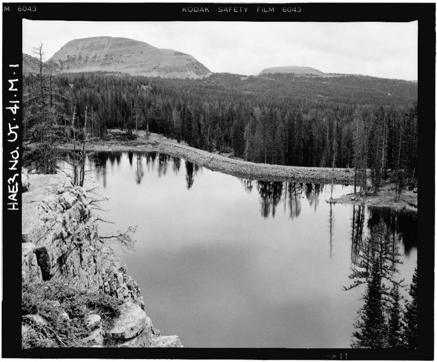 High Mountain Dams in Bonneville Unit, Wall Lake Dam, Kamas, Summit County, UT