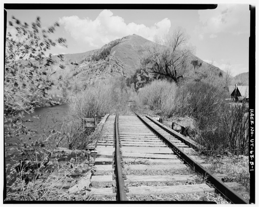 Heber Creeper Railroad Line, Vivian Park Bridge, Spanning South Fork of Provo River, Provo, Utah County, UT