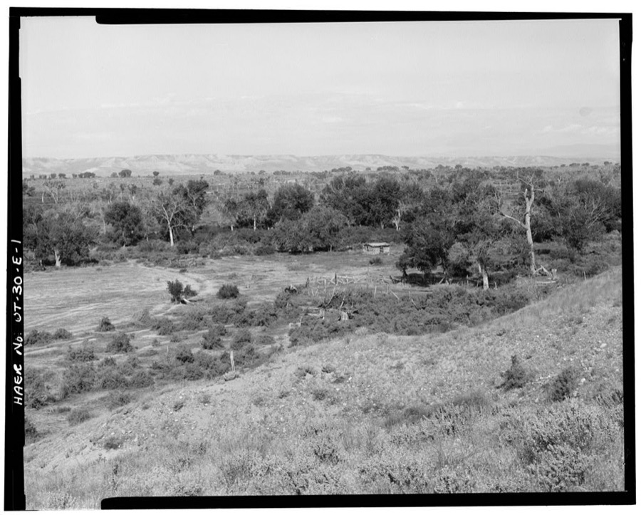 Irrigation Canals in the Uinta Basin, Wissiup Homestead, Duchesne, Duchesne County, UT