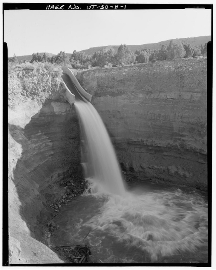 Irrigation Canals in the Uinta Basin, Whiterocks & Ouray Valley Canal, Duchesne, Duchesne County, UT
