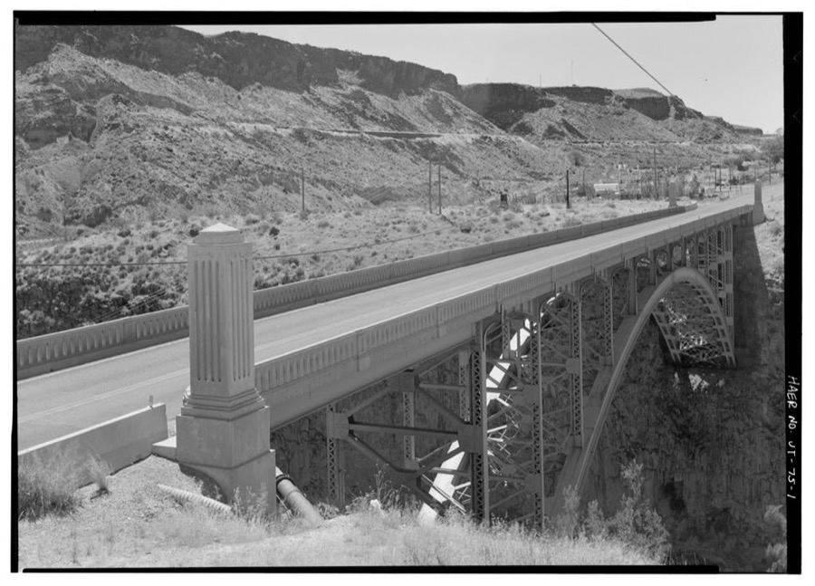Virgin River Bridge, Spanning Virgin River at State Highway 9, Hurricane, Washington County, UT