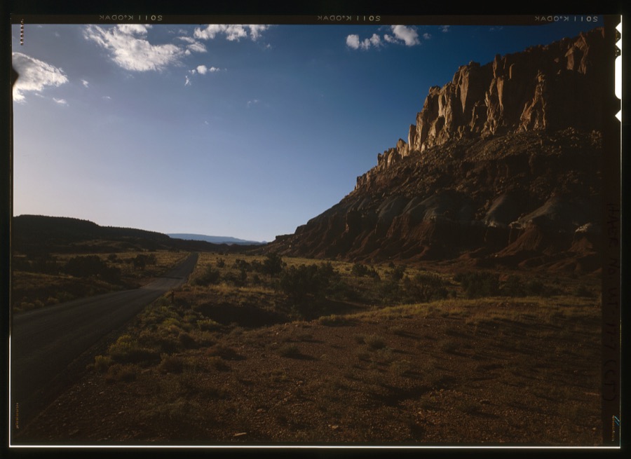 Capitol Reef National Park Roads & Bridges, Along State Route 24 between Torrey & Cainesville, Torrey, Wayne County, UT