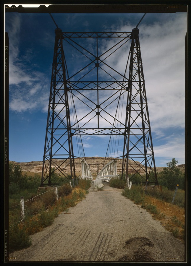 Dewey Bridge, Spanning Colorado River at State Highway 128, Cisco, Grand County, UT