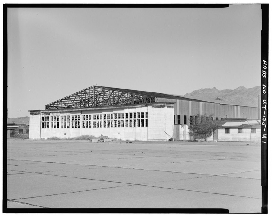 Wendover Air Force Base, Maintenance Hangar, South of Interstate 80, Wendover, Tooele County, UT
