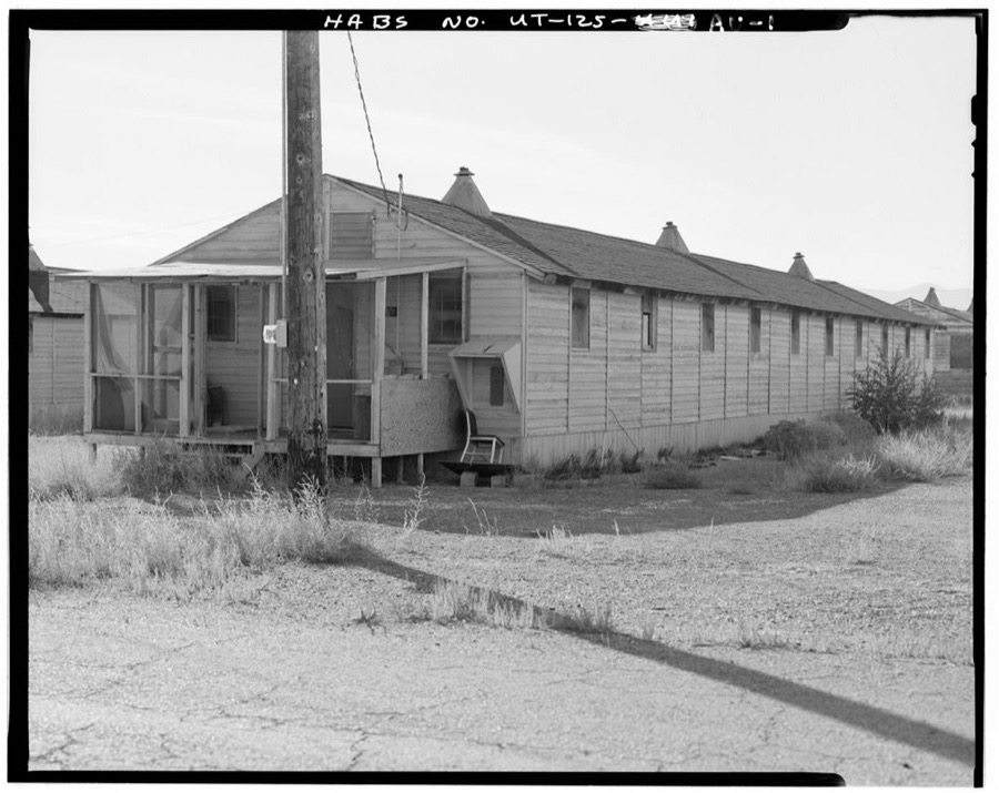 Wendover Air Force Base, Airmen's Dormitory, South of Interstate 80, Wendover, Tooele County, UT