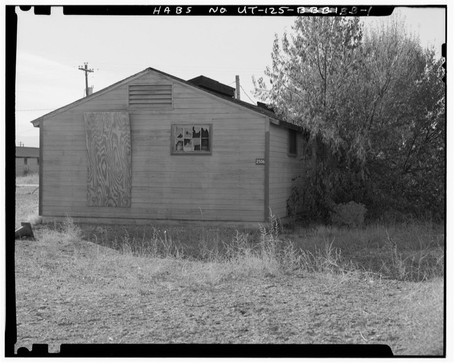 Wendover Air Force Base, Latrine, South of Interstate 80, Wendover, Tooele County, UT