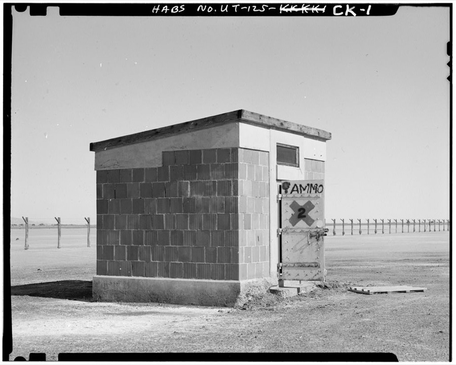 Wendover Air Force Base, Post Ordnance Pyrotechnics Magazine, South of Interstate 80, Wendover, Tooele County, UT