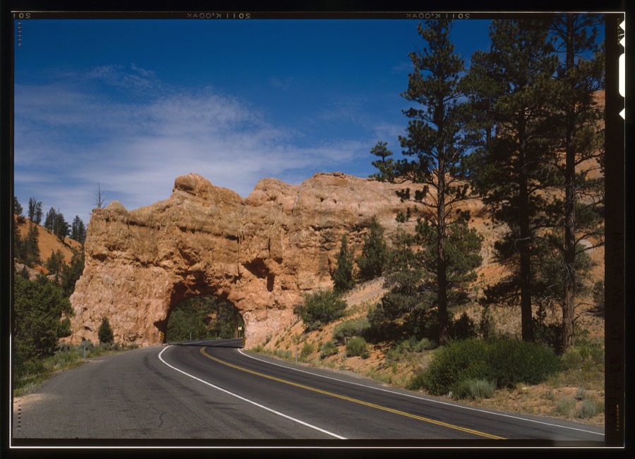 Red Canyon Tunnel, Through Rock Fin on State Highway 12, 5 miles east of U.S. 89, Panguitch, Garfield County, UT
