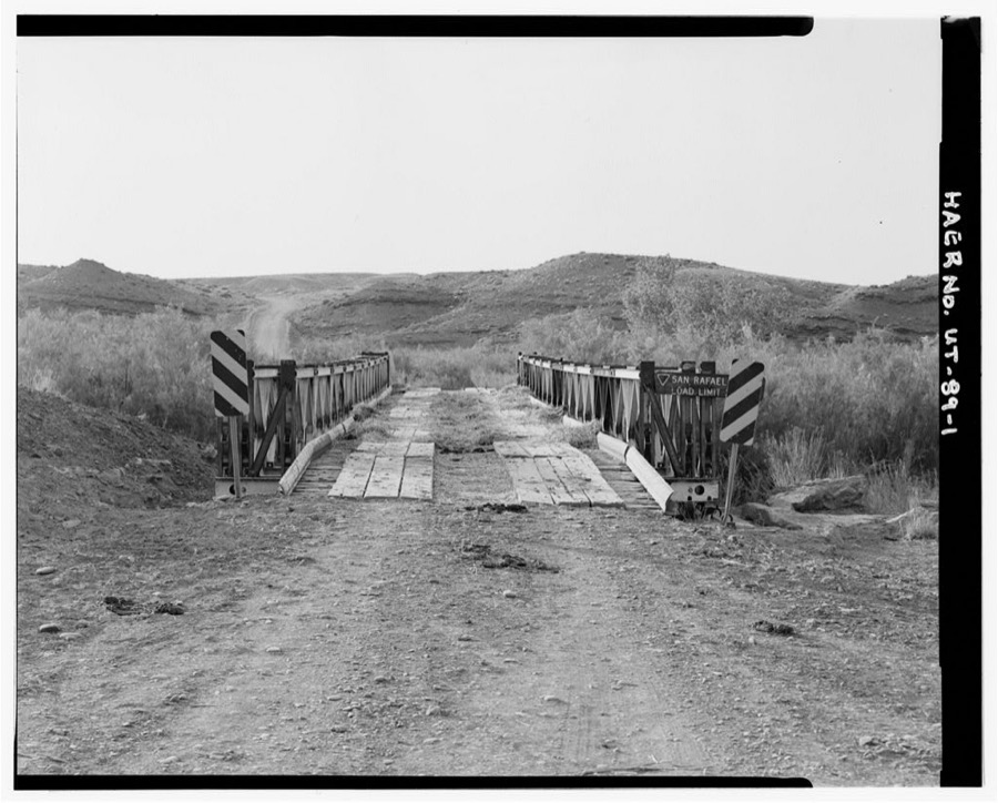 Lower San Rafael River Bridge, County Road 1010 Spanning San Rafael River, 22 miles South of Green River, Green River, Emery County, UT