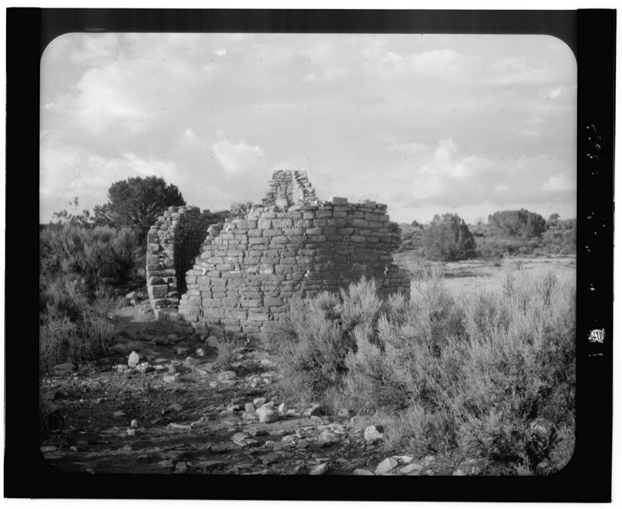 Square Tower Group, Hovenweep House, Near park headquarters, Aneth, San Juan County, UT