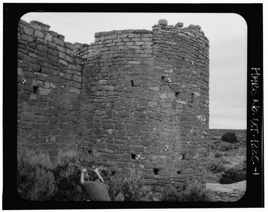 Square Tower Group, Hovenweep Castle, Near park headquarters, Aneth, San Juan County, UT