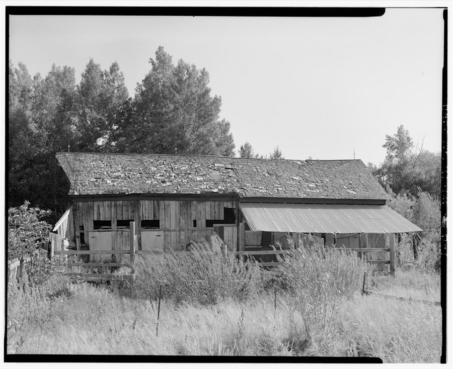 Thomas Powers Ranch, Livestock Barn, 4137 North Highway 224, Snyderville, Summit County, UT
