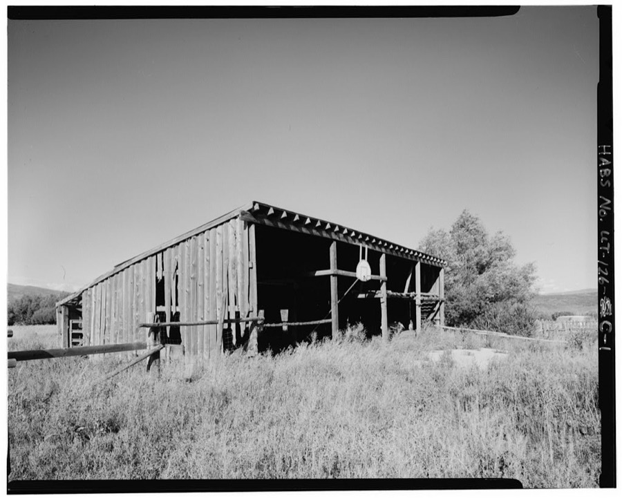 Thomas Powers Ranch, Open Air Shed, 4137 North Highway 224, Snyderville, Summit County, UT