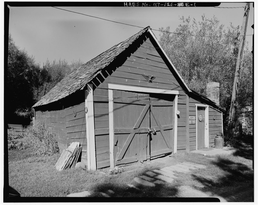 Thomas Powers Ranch, Garage, 4137 North Highway 224, Snyderville, Summit County, UT