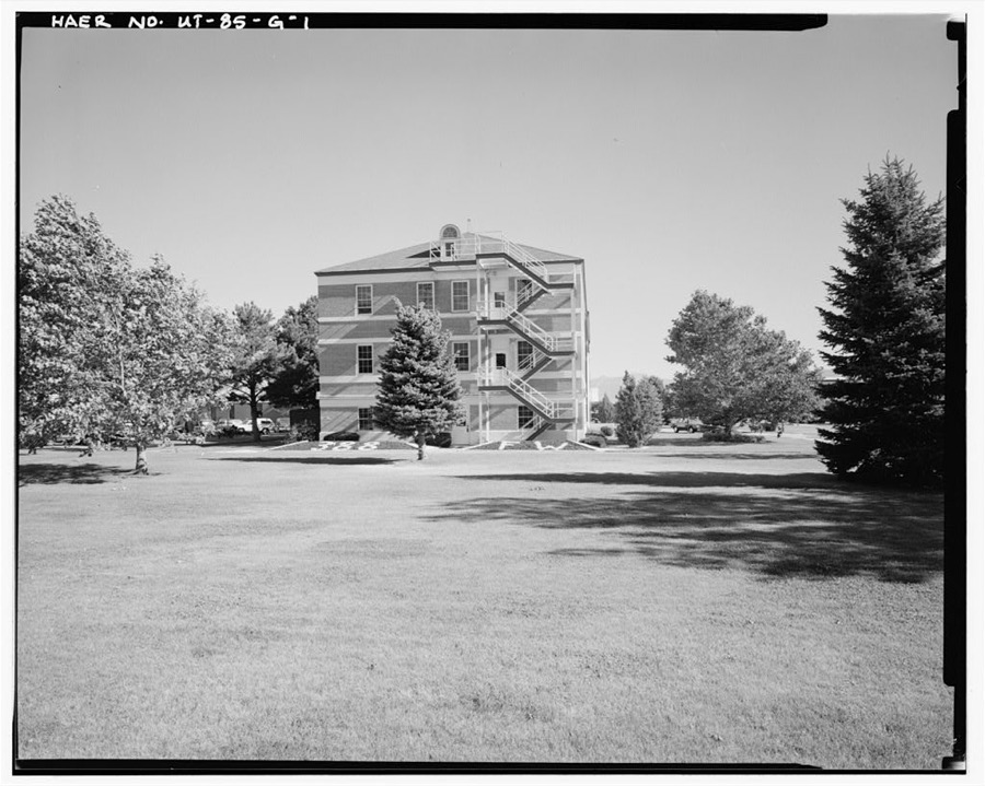 Hill Field, Barracks & Post Exchange, 5887 D Avenue, Layton, Davis County, UT