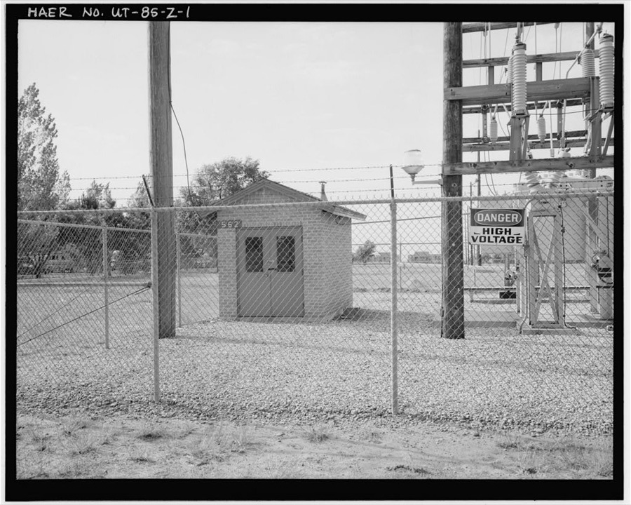Hill Field, Electrical Switching Station, South side of Eleventh Street, West of Park Lane, Layton, Davis County, UT