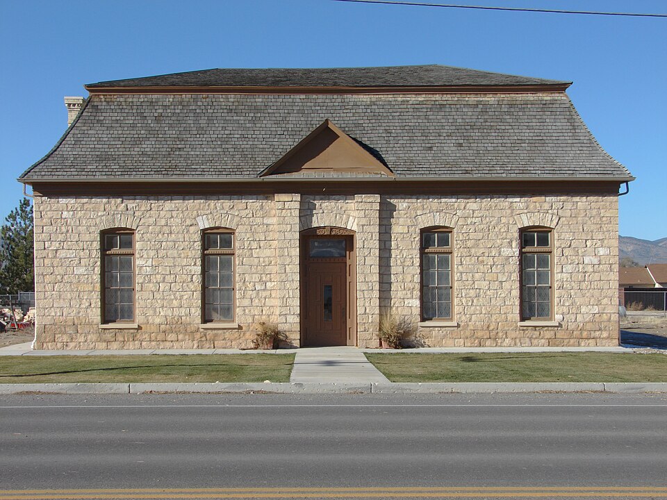 Photograph of Centerfield School and Meetinghouse
