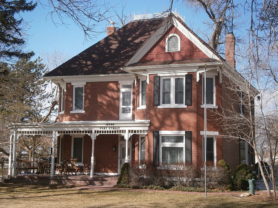 Photograph of Benjamin and Olivia Meek House