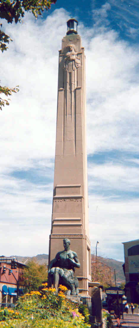 Photograph of Sugar House Monument