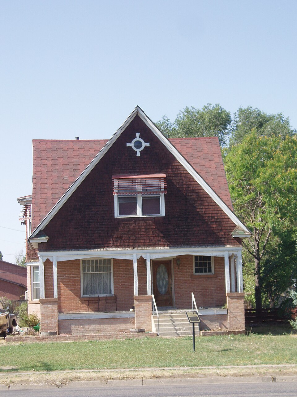 Photograph of Manfred and Ethel Martin House