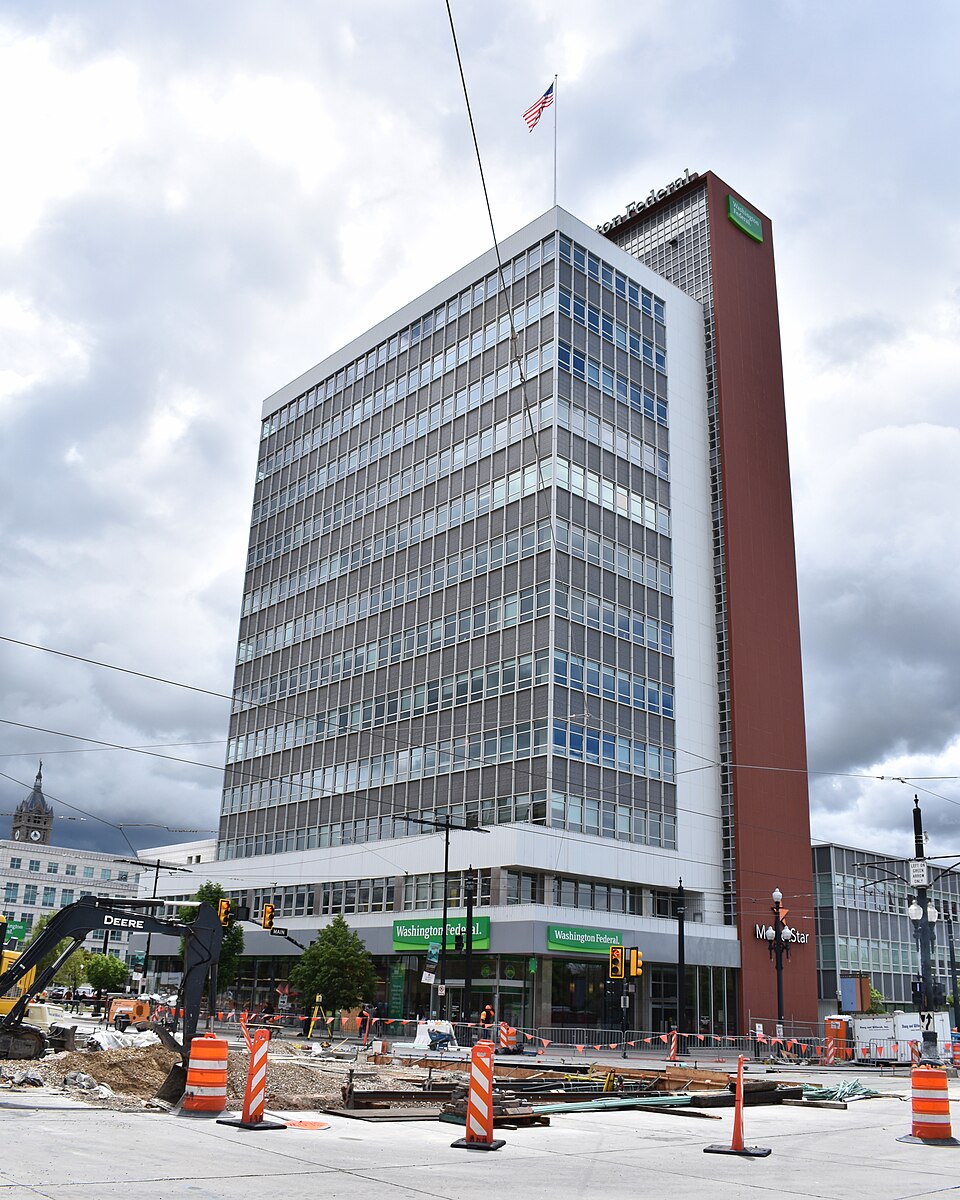 Photograph of First Security Bank Building