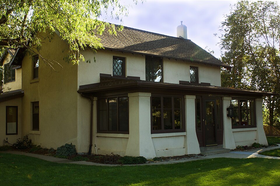 Photograph of Rawsel and Jane Bradford House