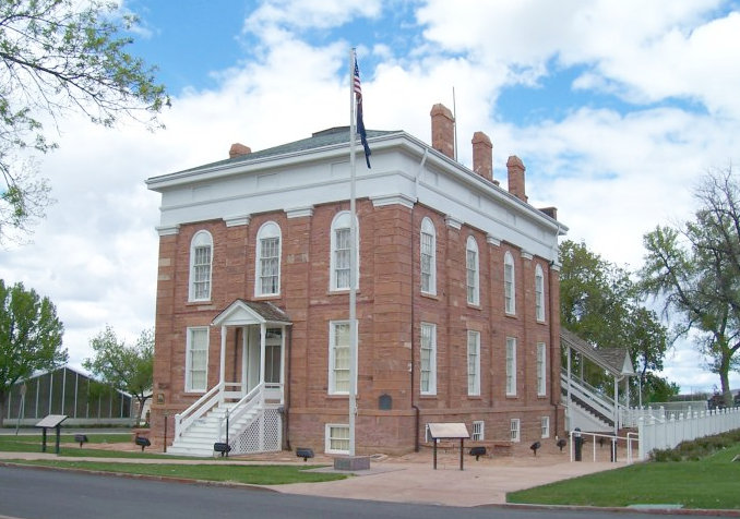 Photograph of Utah Territorial Statehouse