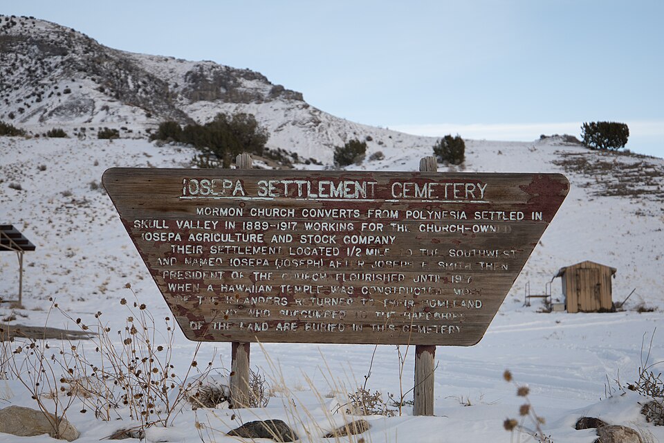 Photograph of Iosepa Settlement Cemetery