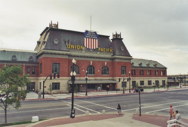 Photograph of Salt Lake City Union Pacific Depot