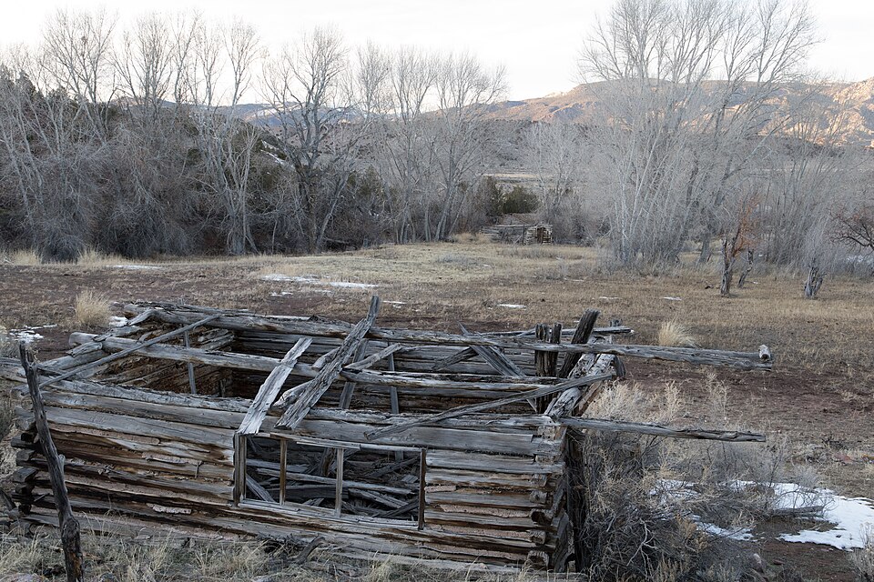 Photograph of Dr. John Parsons Cabin Complex