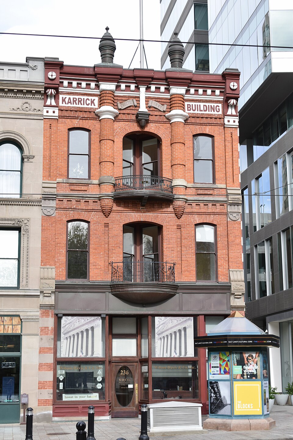 Photograph of Karrick Block