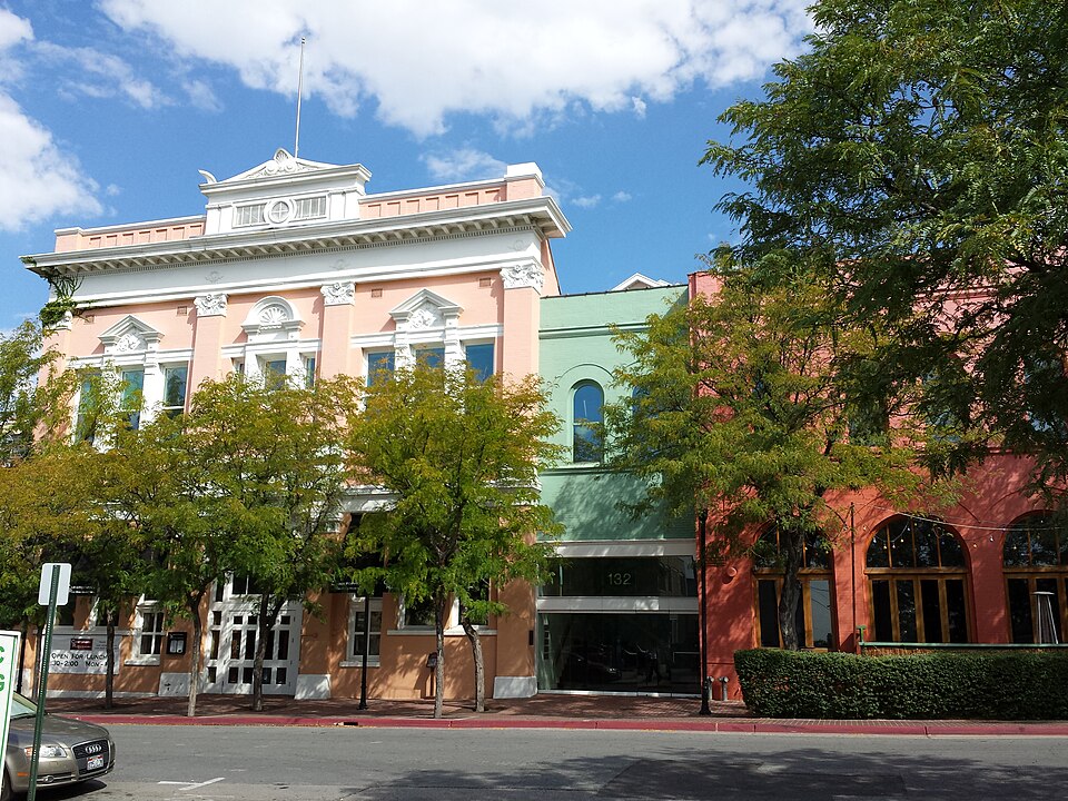 Photograph of Oregon Shortline Railroad Company Building
