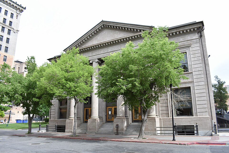 Photograph of Salt Lake Stock and Mining Exchange Building