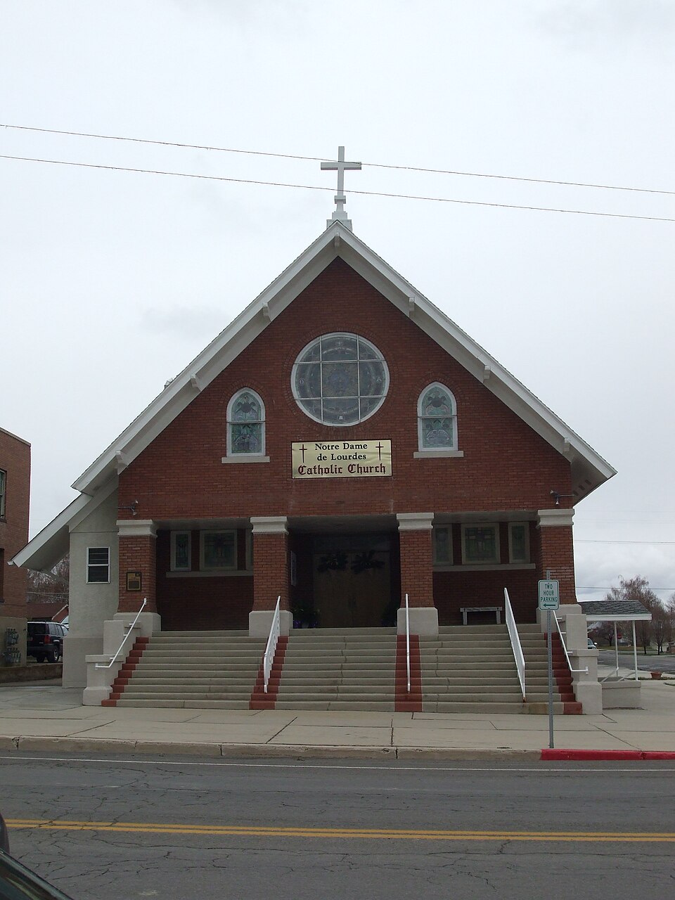 Photograph of Notre Dame de Lourdes Catholic Church