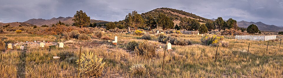 Photograph of Silver City Cemetery
