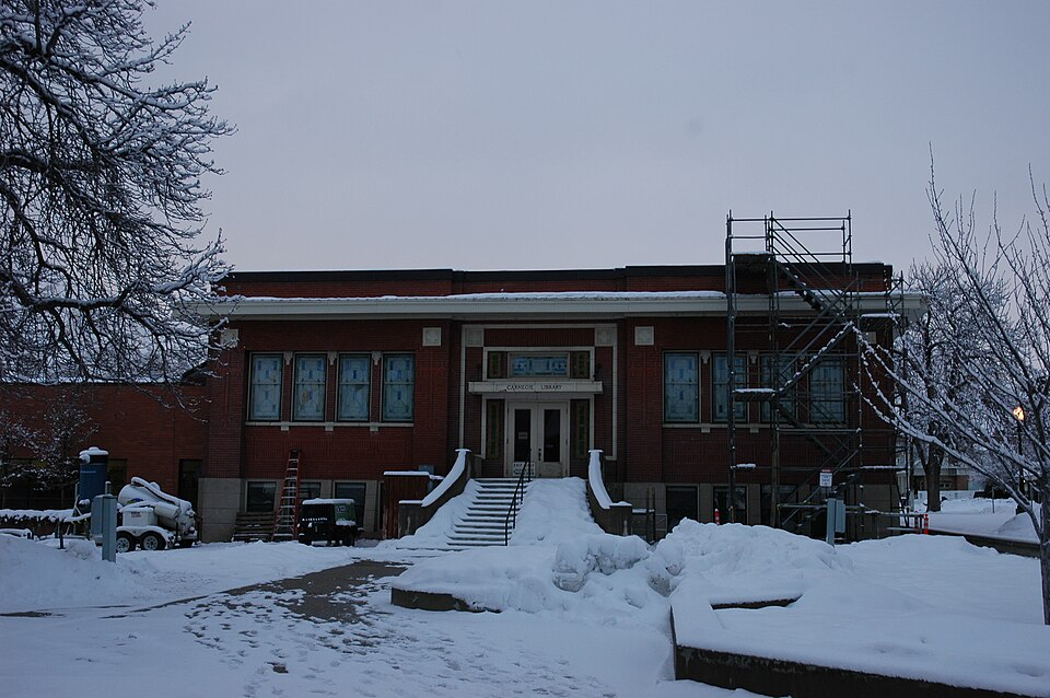 Photograph of Brigham City Carnegie Library