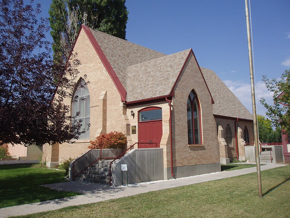 Photograph of St. Paul's Episcopal Church and Lodge