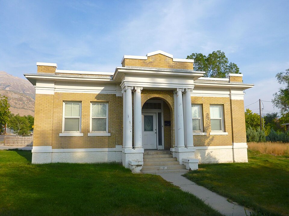 Photograph of Pleasant Grove Tithing Office