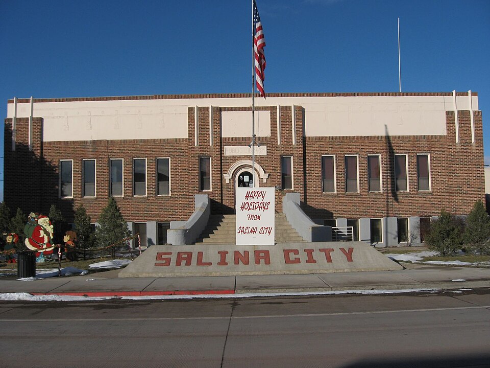 Photograph of Salina Municipal Building and Library