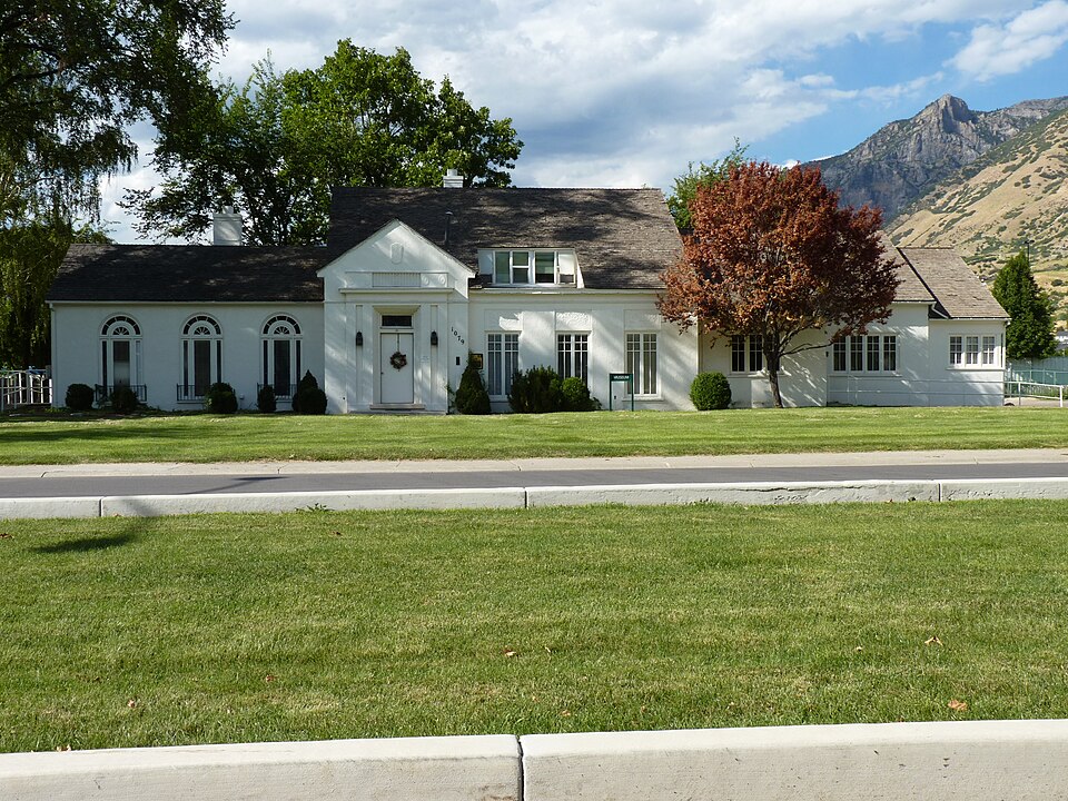 Photograph of Superintendent's Residence at the Utah State Hospital