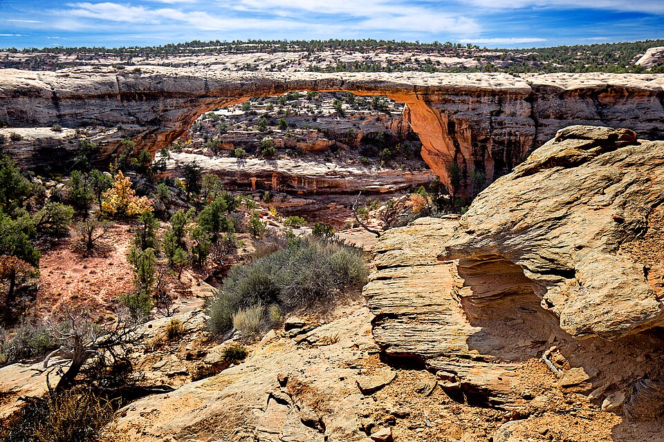 Photograph of Owachomo Bridge Trail
