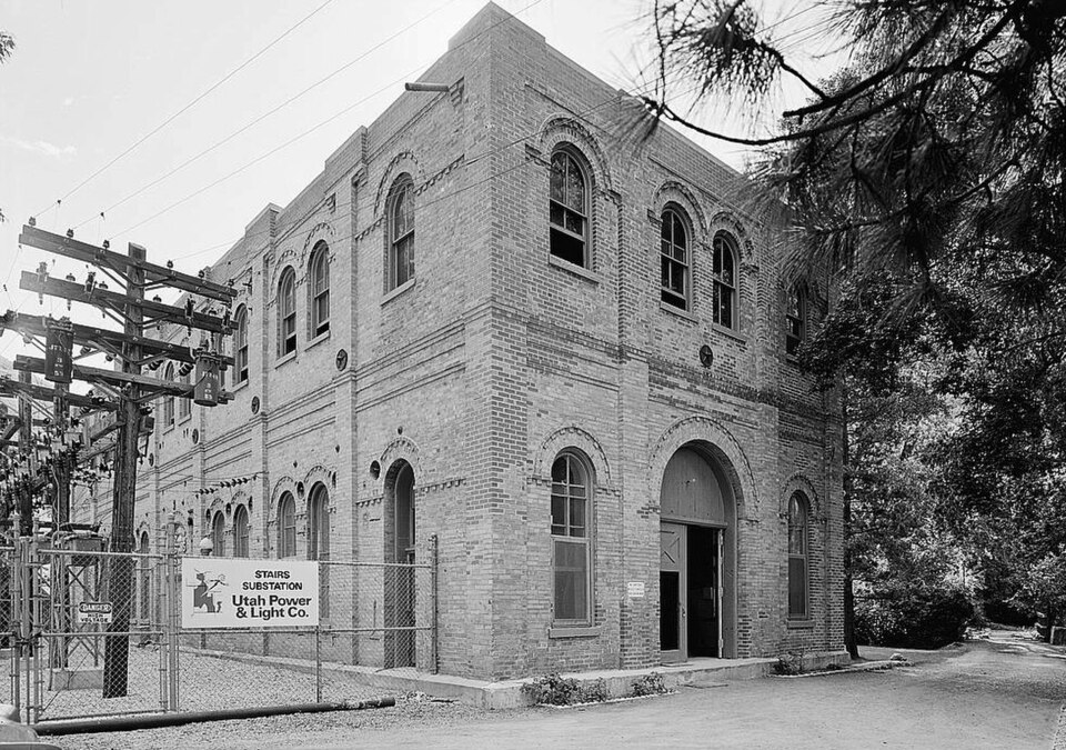 Photograph of Stairs Station Hydroelectric Power Plant Historic District