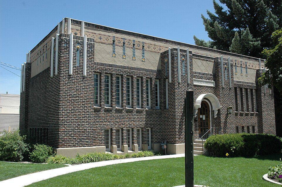 Photograph of Springville Carnegie Library